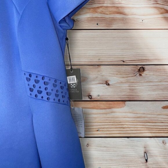 Vince Camuto Laser Cut Scuba Dress Sz 16W NWT - Picture 9 of 11